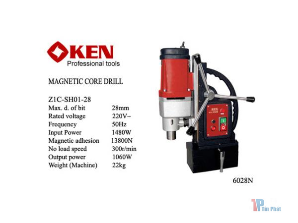 KEN 6028N MÁY KHOAN TỪ 28MM-1480W
