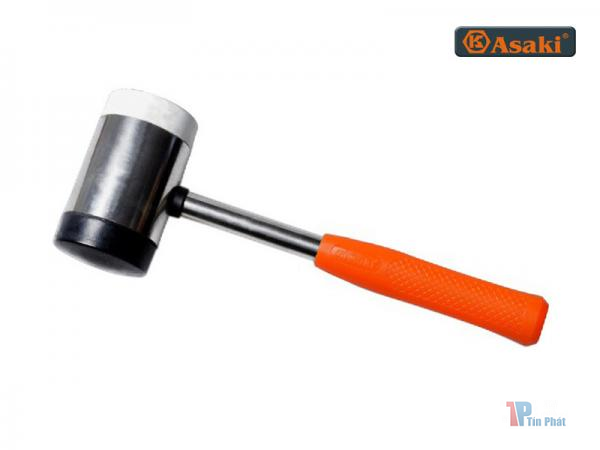 60MM BÚA CAO SU TRẮNG ĐEN ASAKI AK-9534