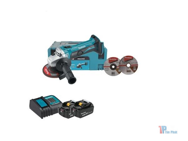 100MM MÁY MÀI GÓC DÙNG PIN 18V MAKITA DGA402RME
