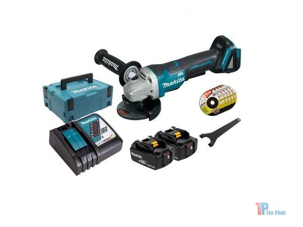 100MM MÁY MÀI GÓC DÙNG PIN 18V MAKITA DGA408RTJ1