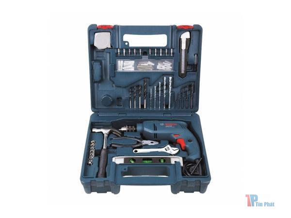  MÁY KHOAN ĐỘNG LỰC BOSCH GSB 550 550W ( Vali + bộ phụ kiện 100 món )