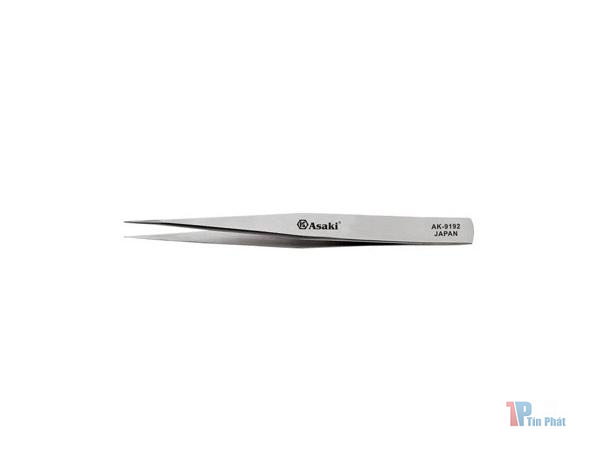 Nhíp inox gắp linh kiện mũi nhọn Asaki AK-9192