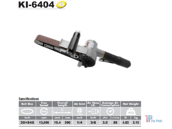 Kuani KI-6404 Máy chà nhám băng