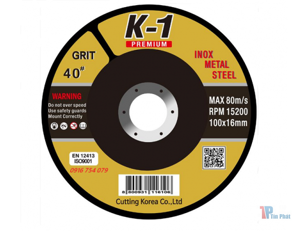 K1 Nhám xếp hàn quốc 100x16mm-A40