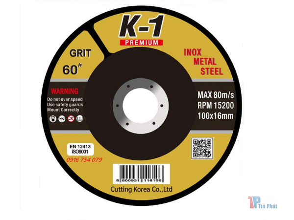 K1 Nhám xếp hàn quốc 100x16mm-A60