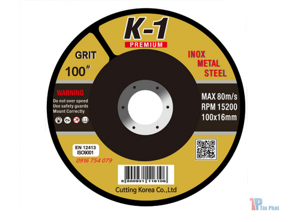 K1 Nhám xếp hàn quốc 100x16mm-A100