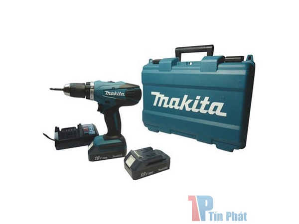 18V Máy khoan, vặn vít dùng pin Makita DF457DWE