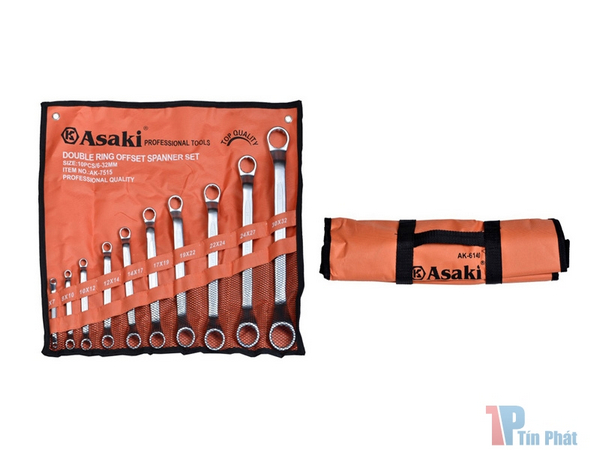 Bộ hai đầu vòng 10 cây Asaki  AK-7515
