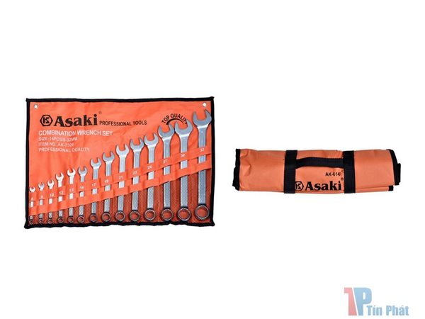 6-24mm Bộ vòng miệng 14 cây Asaki AK-7503