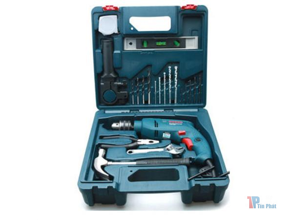 Máy khoan Bosch GSB 550 V19 (Vali, bộ phụ kiện 19 món)