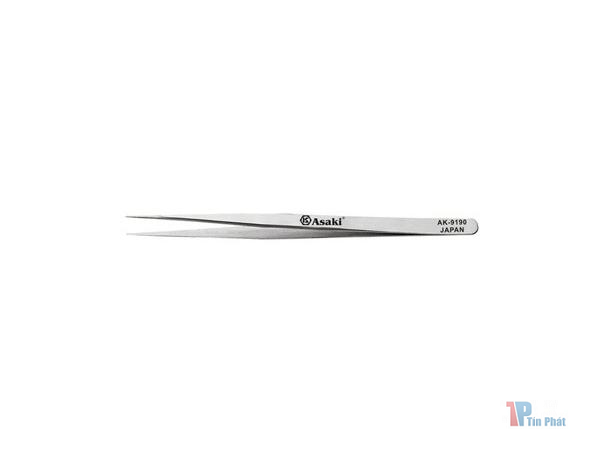 Nhíp inox gắp linh kiện mũi nhọn Asaki AK-9190
