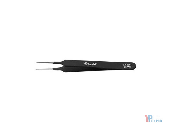 Nhíp gắp linh kiện tĩnh điện mũi nhọn Asaki AK-9204