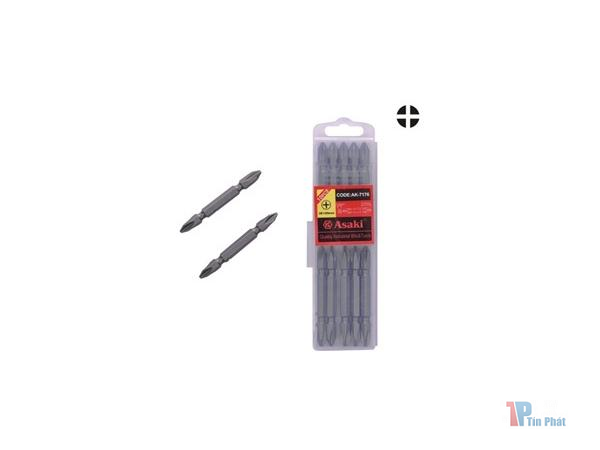 #1 Mũi vít hơi hai đầu Asaki AK-7173