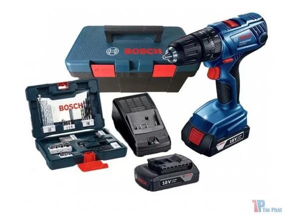 18V Máy khoan động lực dùng pin Bosch GSB 180-LI Set